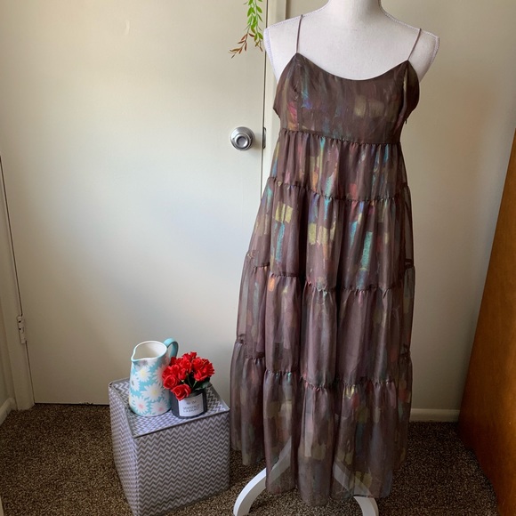 Urban Outfitters Dresses & Skirts - Ecotè • Rainbow Reflective Dress